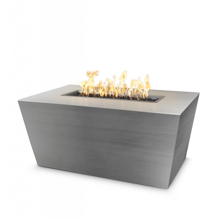 The Outdoor Plus Mesa 84" Rectangle Metal Fire Pit