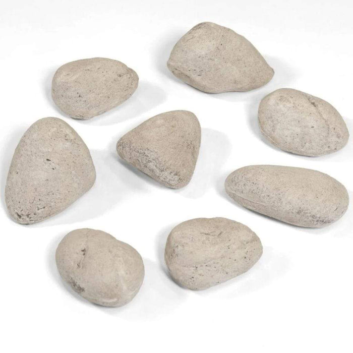 Modern Flames 16-pieces Colorado River Stones Set for Electric Fireplaces