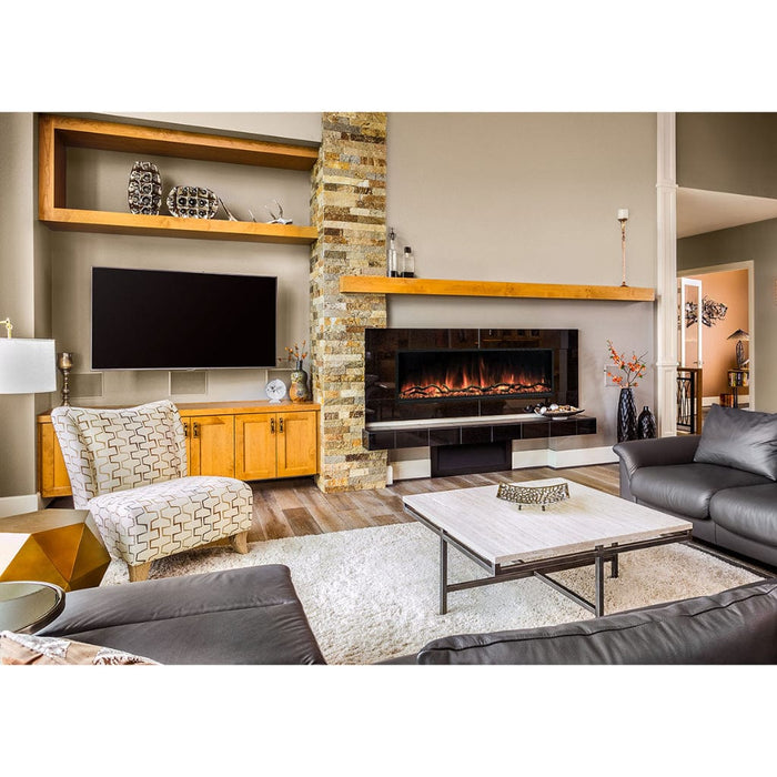 Modern Flames 56" Landscape Pro Slim Built In Electric Fireplace