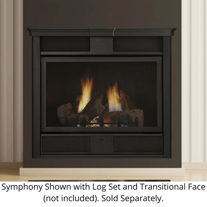 Monessen 24" Symphony Vent Free Traditional Style Gas Fireplace