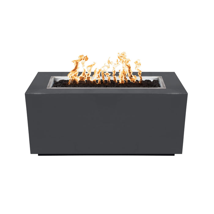 The Outdoor Plus Pismo 72" Rectangle Metal Powder Coat Gas Fire Pit