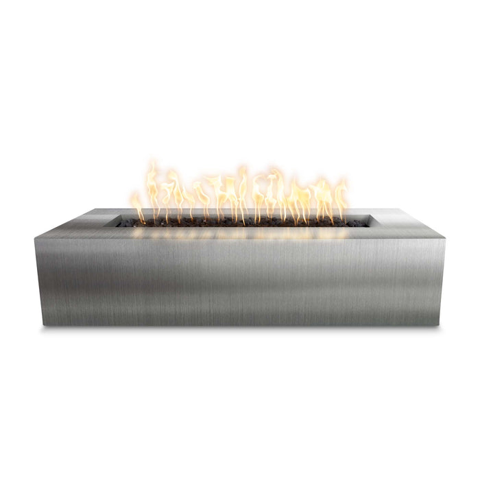 The Outdoor Plus Regal 54" Rectangular Fire Pit - Metal Collection