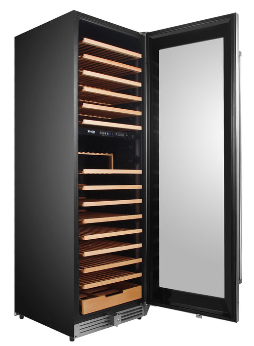 Thor Kitchen 24" 162 Bottle Dual Zone Wine Cooler, TWC2403DI