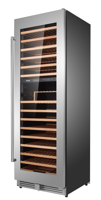 Thor Kitchen 24" 162 Bottle Dual Zone Wine Cooler, TWC2403DI