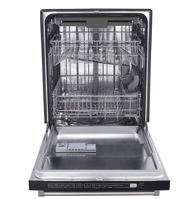 Thor Kitchen Package - 48 In. Gas Range, Dishwasher, Refrigerator, Microwave Drawer, AP-LRG4807U-18