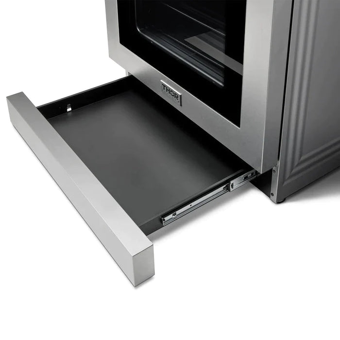 Thor Kitchen Appliance Package - 30 In. Elecric Range, Range Hood, AP-TRE3001-W