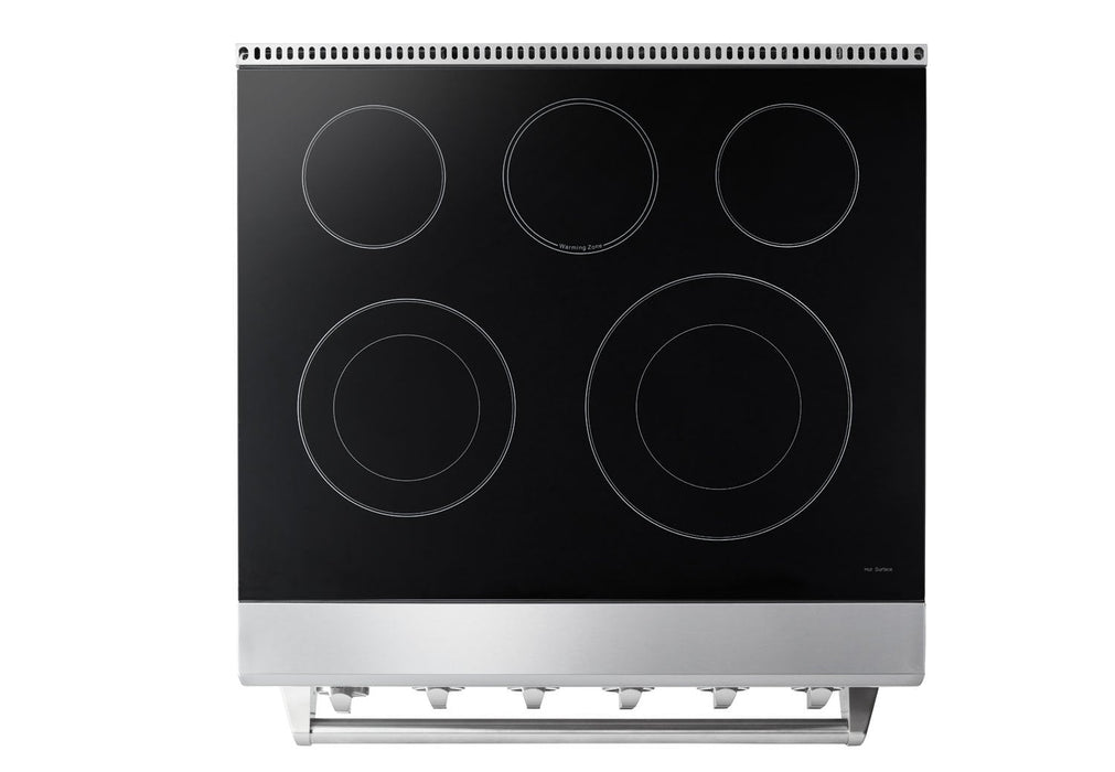 Thor Kitchen Appliance Package - 30 inch Electric Range and 30 in. Range Hood, AP-HRE3001