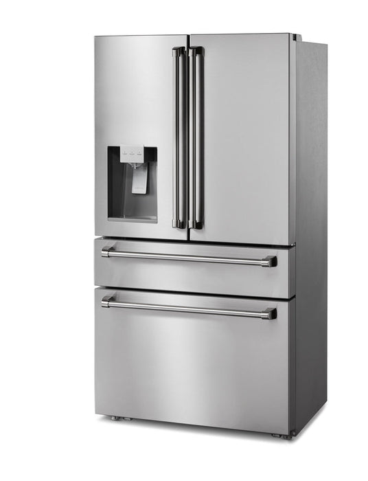 Thor Kitchen Appliance Package - 30" Natural Gas Range, Refrigerator with Water and Ice Dispenser, Dishwasher, AP-ARG30-9