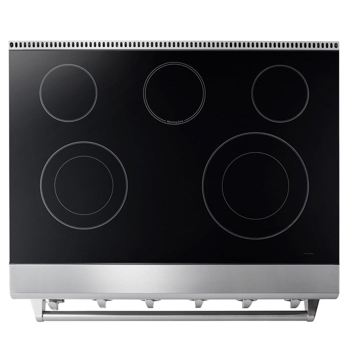 Thor Kitchen Appliance Package 36 In. Electric Range, 36 in. Range Hood, AP-HRE3601-W