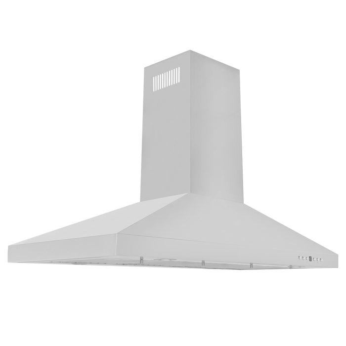 ZLINE 48" Convertible Island Mount Range Hood in Stainless Steel, KL3i-48