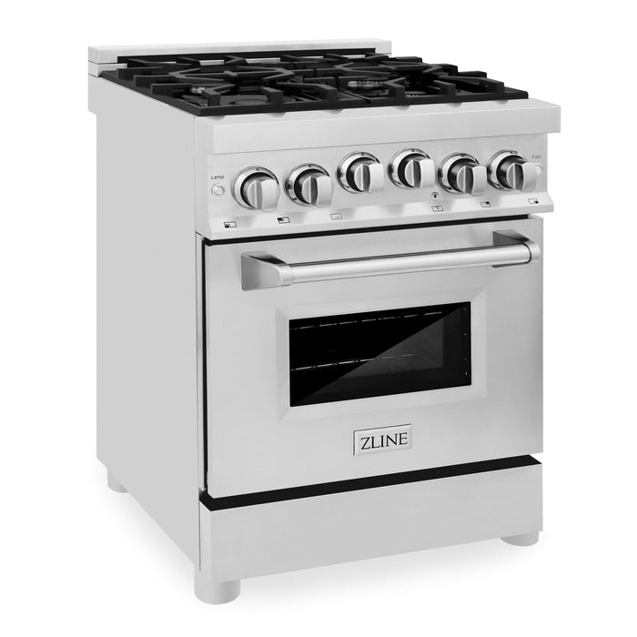 ZLINE 24" All Gas Range in Stainless Steel, RG24