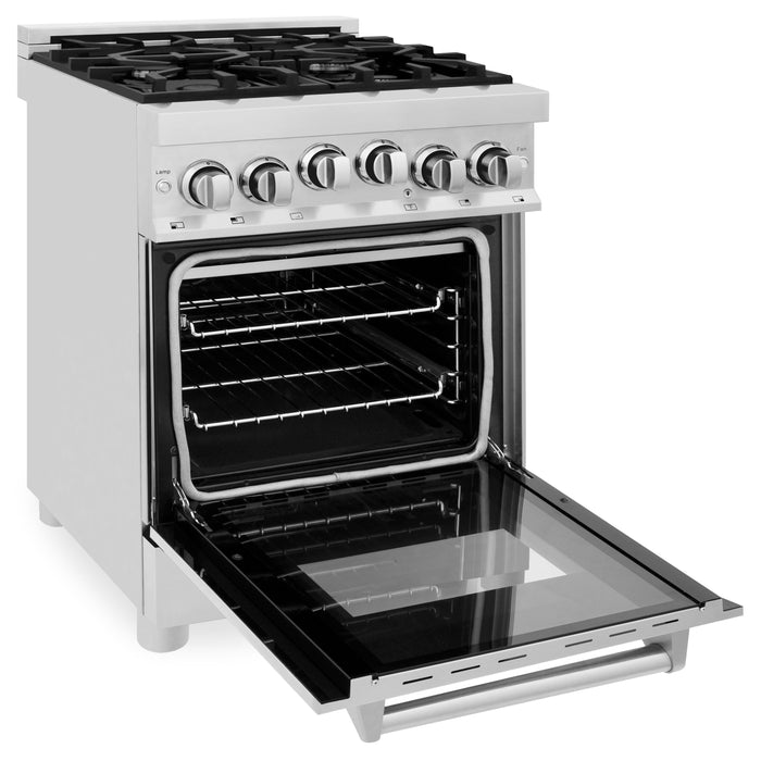 ZLINE 24" All Gas Range in Stainless Steel, RG24