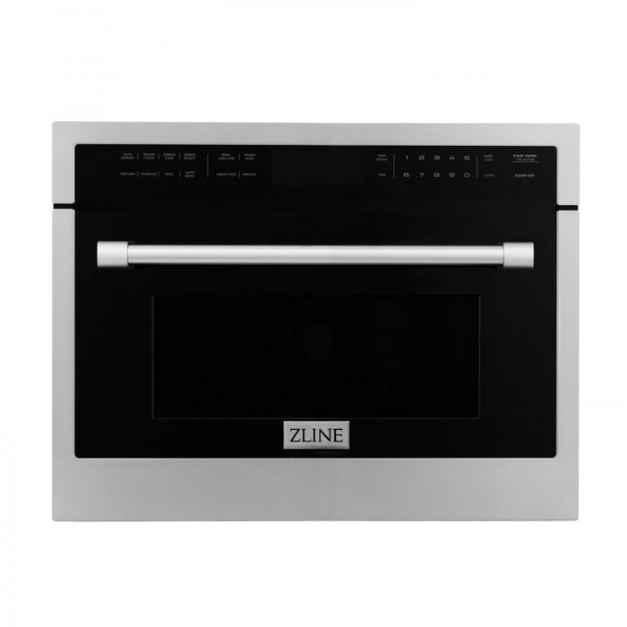 ZLINE Appliance Package - 30 in. Gas Range, 30 in. Range Hood, Microwave Oven, 3 Rack Dishwasher, 4KP-RGRH30-MODWV