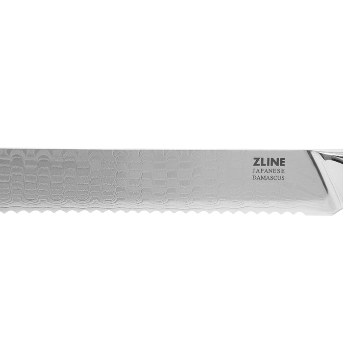 ZLINE 3-Piece Professional Japanese Damascus Steel Kitchen Knife Set, KSETT-JD-3