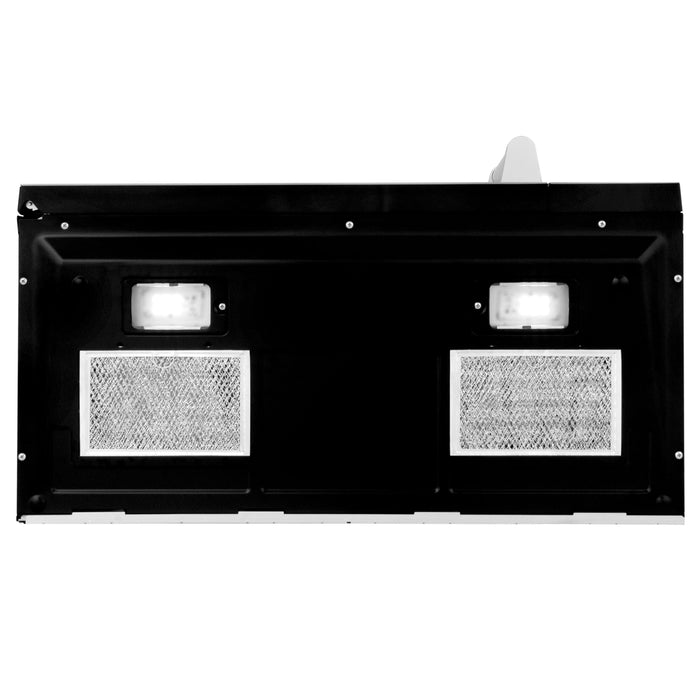 ZLINE 30" Over the Range Microwave Oven in DuraSnow® Stainless Steel with Traditional Handle, MWO-OTR-H-30-SS