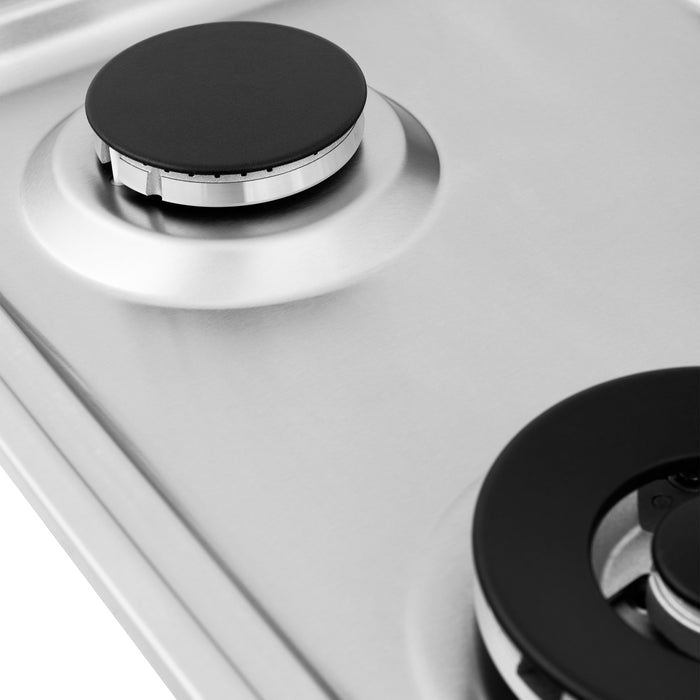 ZLINE 30" Drop-In Cooktop with 4 Gas Burners in Stainless Steel, RC30