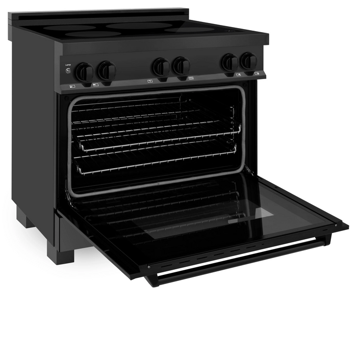 ZLINE 36" Induction Range in Black Stainless Steel, RAIND-BS-36