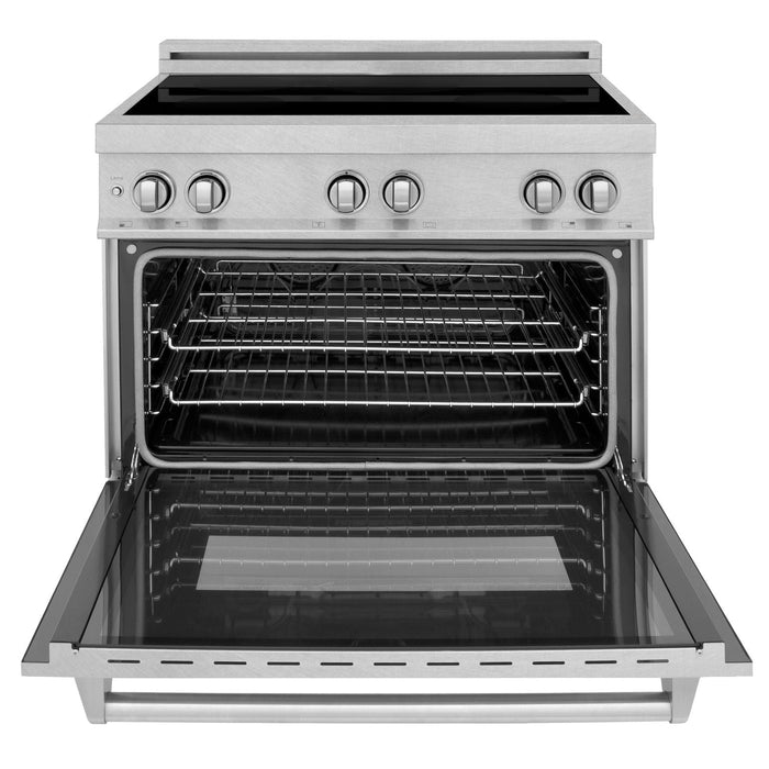 ZLINE 36" Induction Range in DuraSnow® Stainless Steel, RAINDS-SN-36