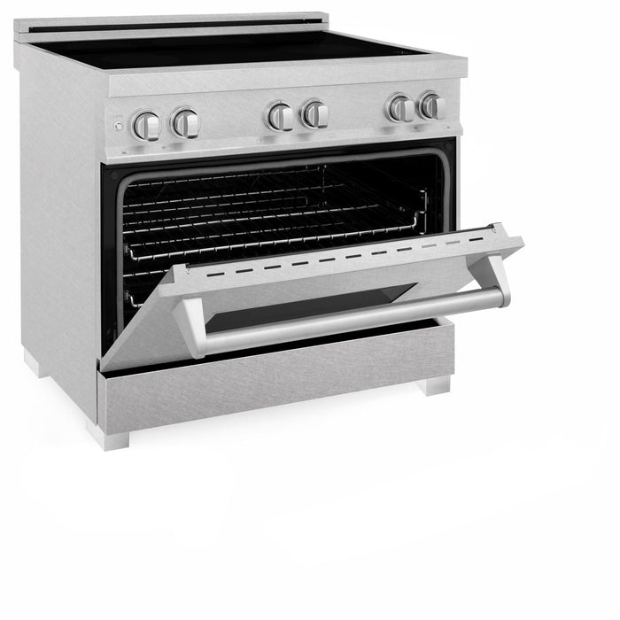 ZLINE 36" Induction Range in DuraSnow® Stainless Steel, RAINDS-SN-36