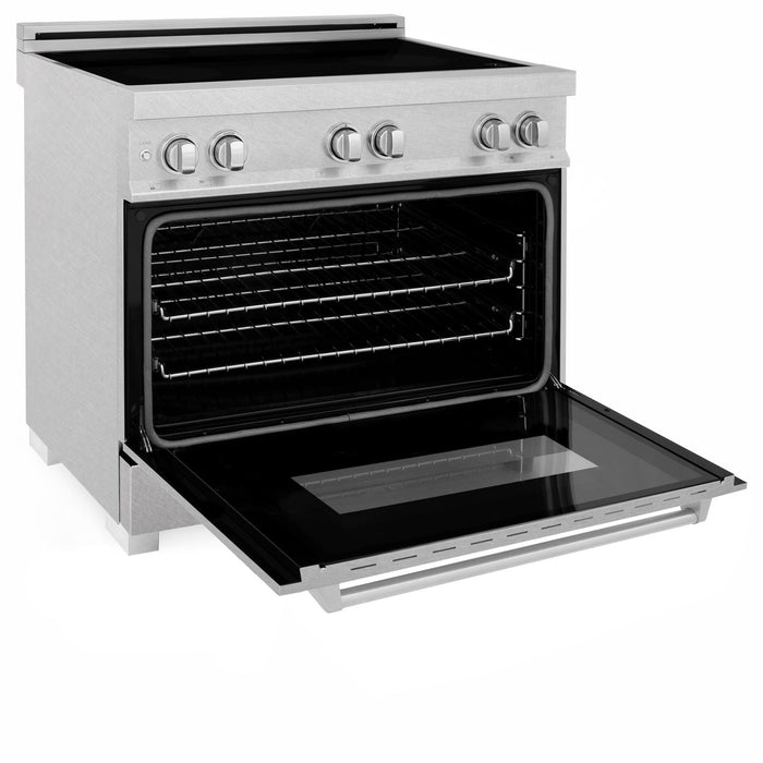 ZLINE 36" Induction Range in DuraSnow® Stainless Steel, RAINDS-SN-36