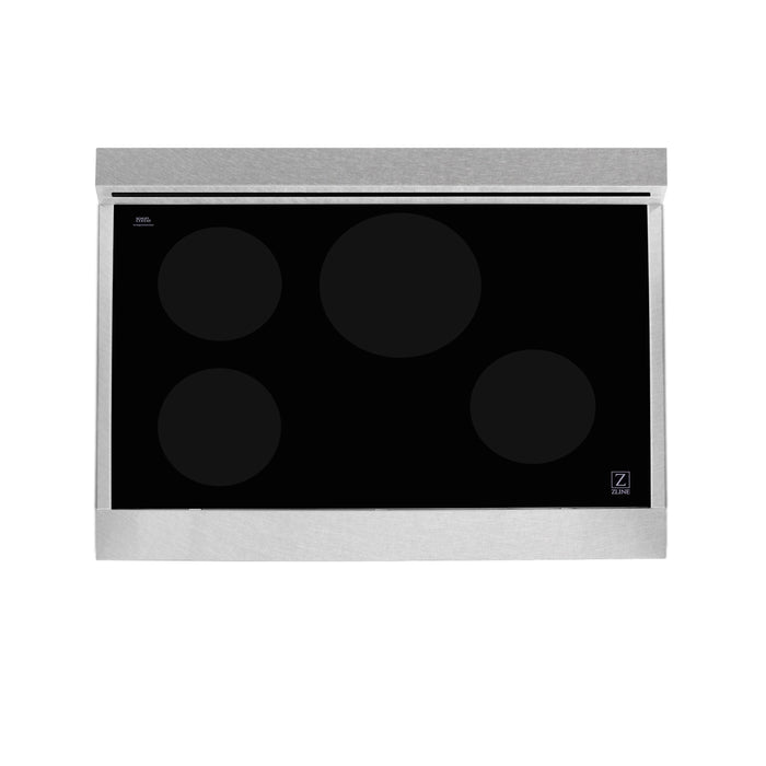 ZLINE 36" Induction Range in DuraSnow® Stainless Steel, RAINDS-SN-36