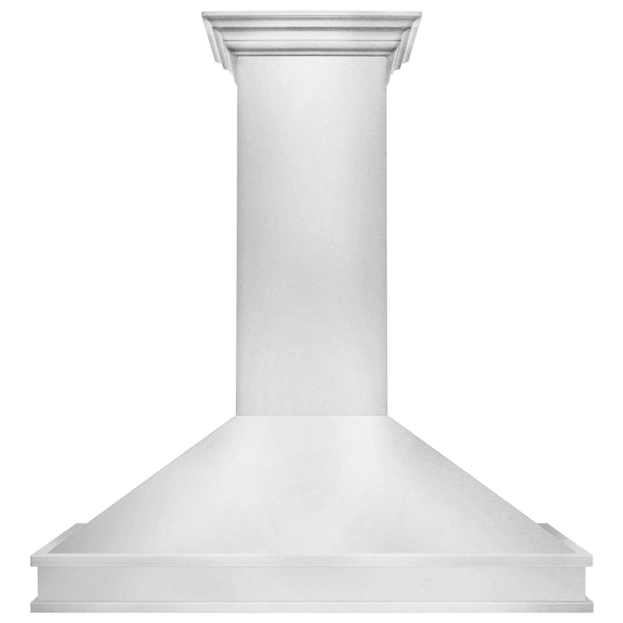 ZLINE 48" Wall Mount Range Hood in DuraSnow® Stainless Steel, 8656S-48