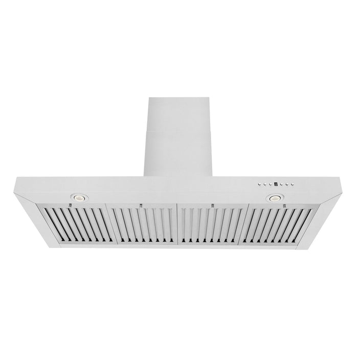 ZLINE 48" Convertible Wall Mount Range Hood in Stainless Steel, KE-48