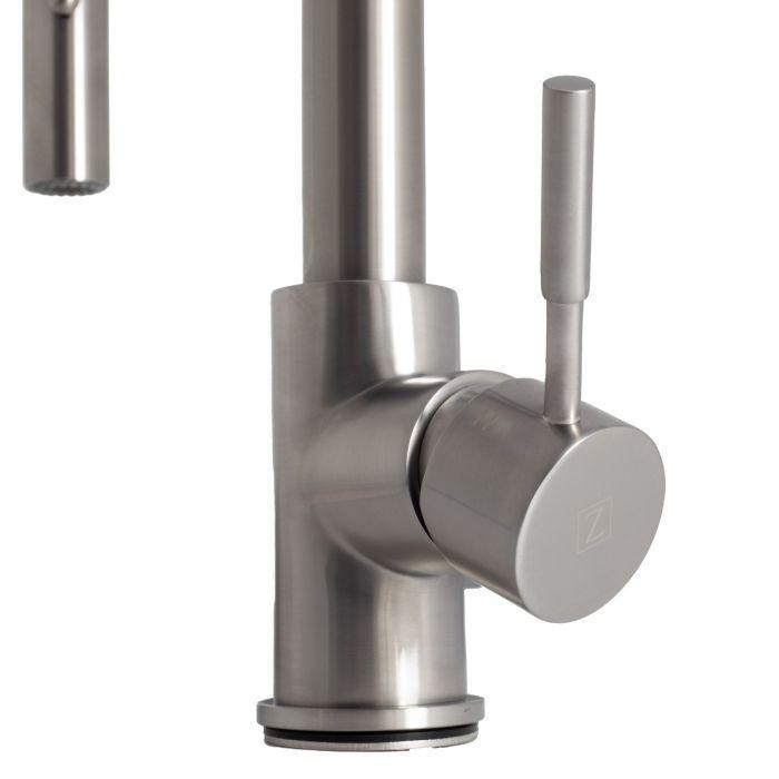 ZLINE Arthur Kitchen Faucet in Brushed Nickel, ATH-KF-BN