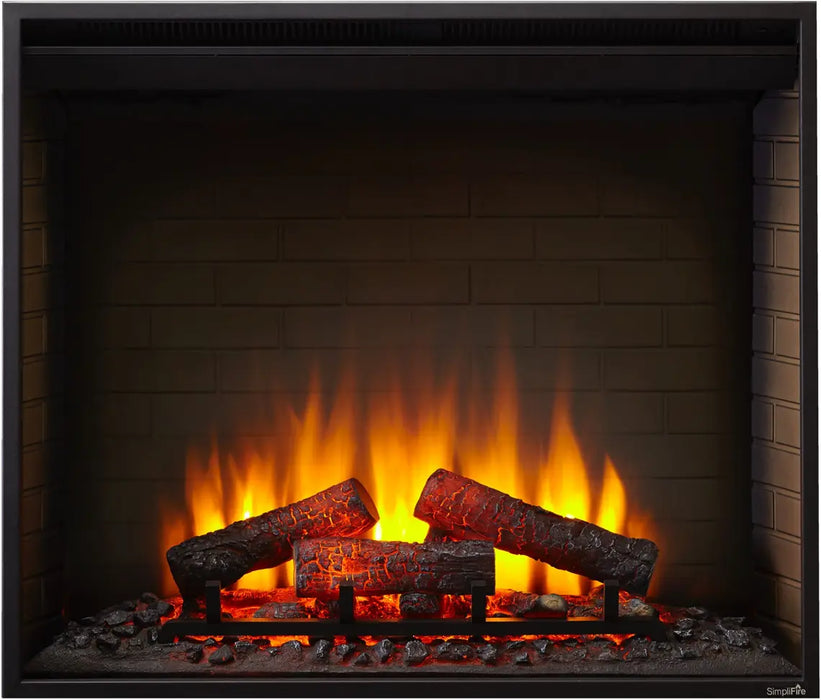 SimpliFire 30" Traditional Built-In Electric Fireplace