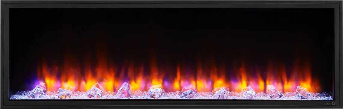 SimpliFire Scion 55" Clean Face Linear Electric Fireplace