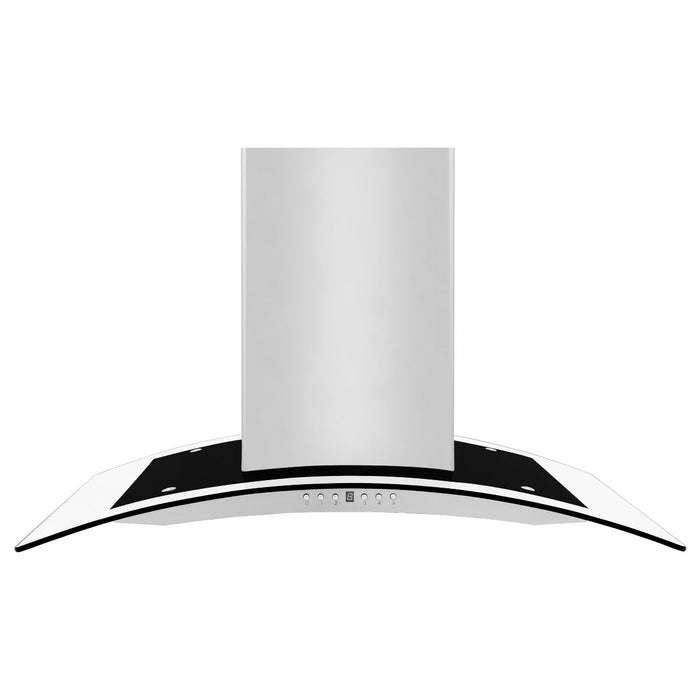 ZLINE 30" Island Range Hood in Stainless Steel & Glass, GL14i-30