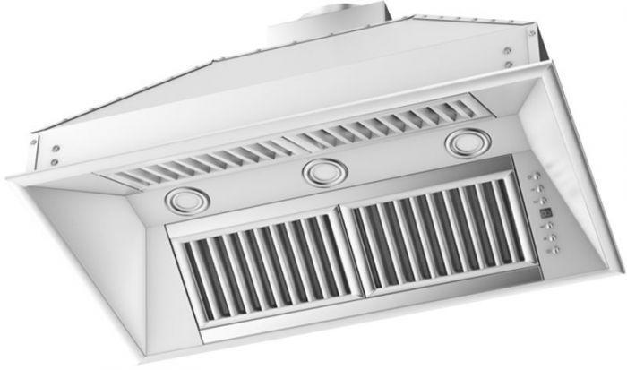 ZLINE 28" Ducted Island Mount Range Hood Insert in Stainless Steel, 721i-28