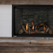 Montigo DelRay Square 38” direct-vent gas fireplace with sleek design.