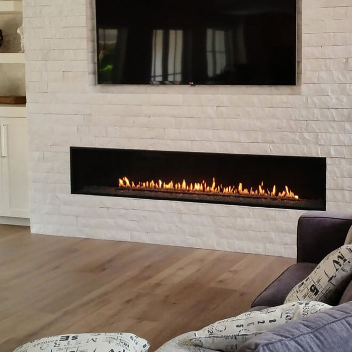 Montigo Exemplar R820 Direct Vent Fireplace with Contemporary Burner