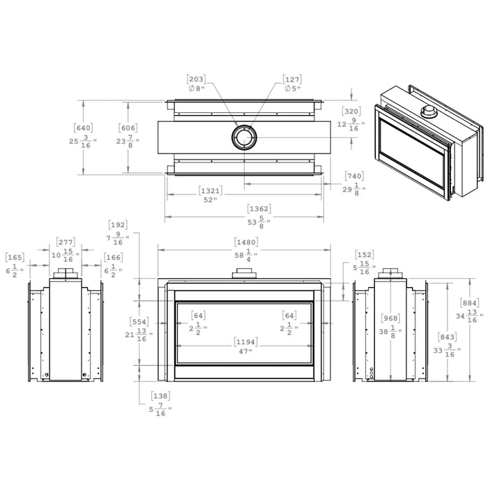 Elegant Montigo Phenom 52 fireplace enhancing home ambiance with flames