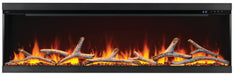 Voice control technology for seamless fireplace management.