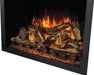 Adjustable heat and color settings personalize your living space.