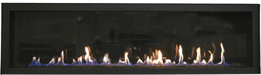 Austin 65 linear gas fireplace: sleek design, available at Dreamwood Living.