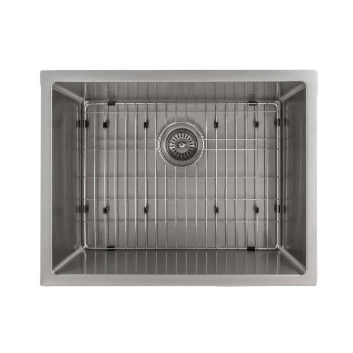 ZLINE 23" Meribel Undermount Single Bowl Kitchen Sink with Bottom Grid in Stainless Steel , SRS-23