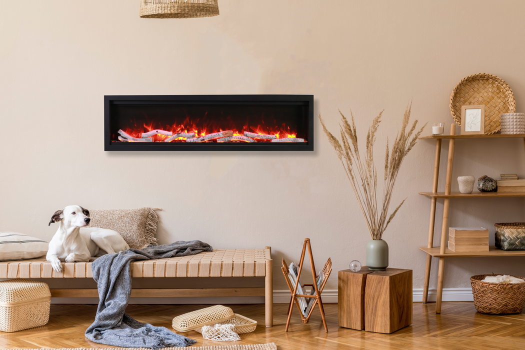 Amantii 50" Symmetry Bespoke Built-In Electric Fireplace with Wifi and Sound