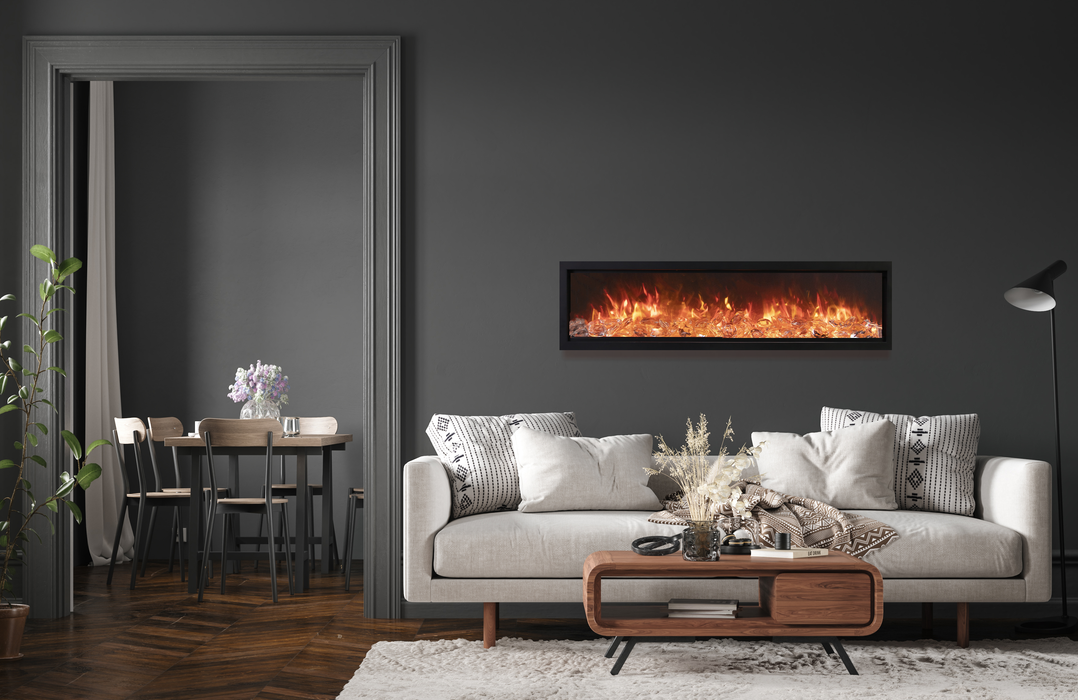 Amantii 50" Symmetry Bespoke Built-In Electric Fireplace with Wifi and Sound