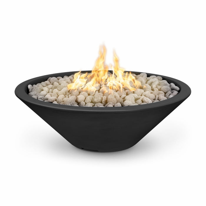 The Outdoor Plus Cazo 48" GFRC Concrete Fire Pit - Wide Ledge