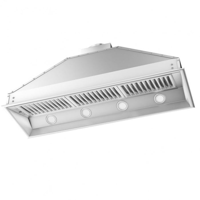 ZLINE 58" Wall Mount Range Hood Insert in Stainless Steel, 698-58