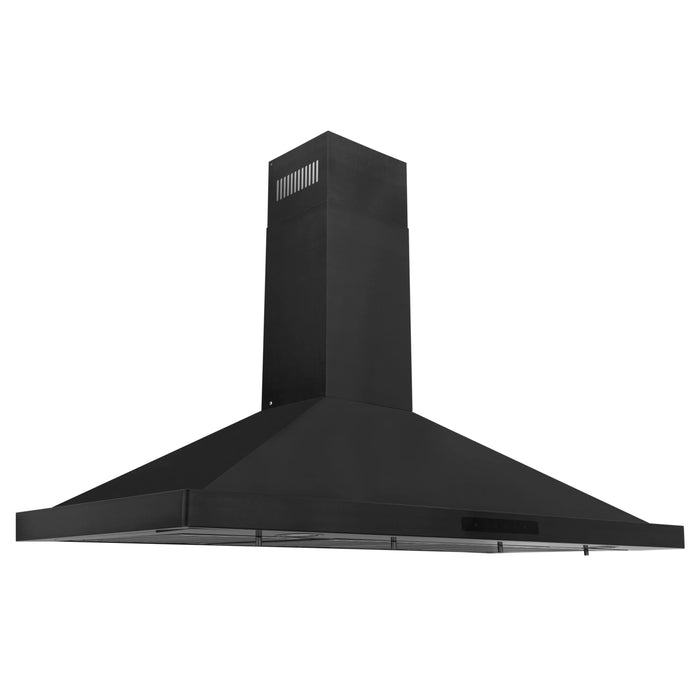 ZLINE 30" Convertible Wall Mount Range Hood in Black Stainless Steel, BSKBN-30