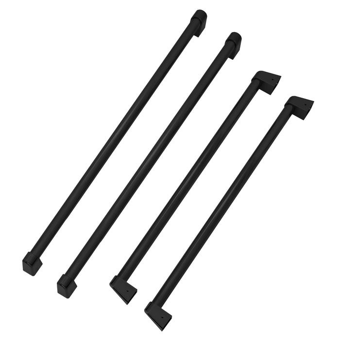 ZLINE Autograph Edition Matte Black Handles for 60" Built-in Refrigerator (Set of 4), RBIVHZ-MB-60