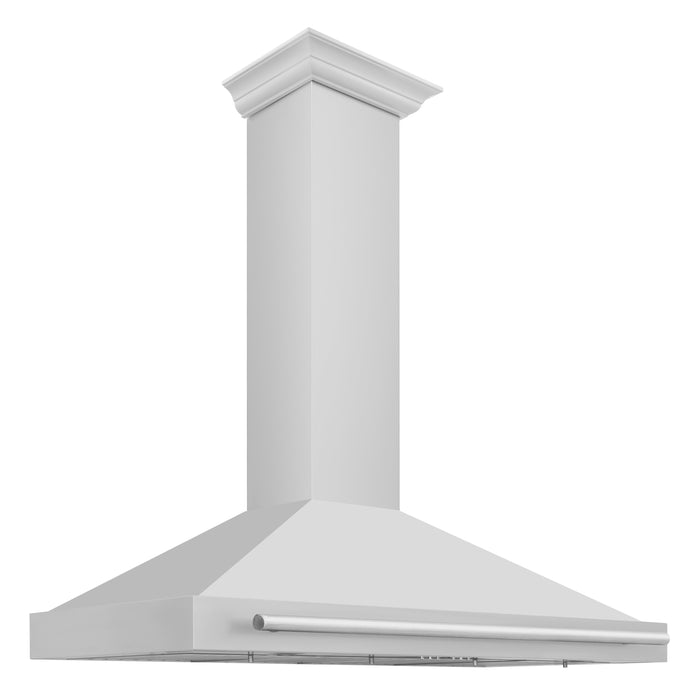 ZLINE 48" Wall Mount Range Hood with Stainless Steel Handle, KB4STX-48