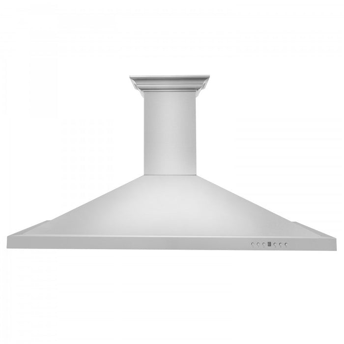 ZLINE 48" Wall Mount Range Hood in Stainless Steel with Built-in CrownSound® Bluetooth Speakers, KBCRN-BT-48