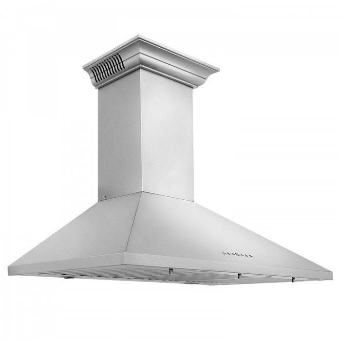 ZLINE 30" Wall Mount Range Hood in Stainless Steel with Built-in CrownSound® Bluetooth Speakers, KL2CRN-BT-30