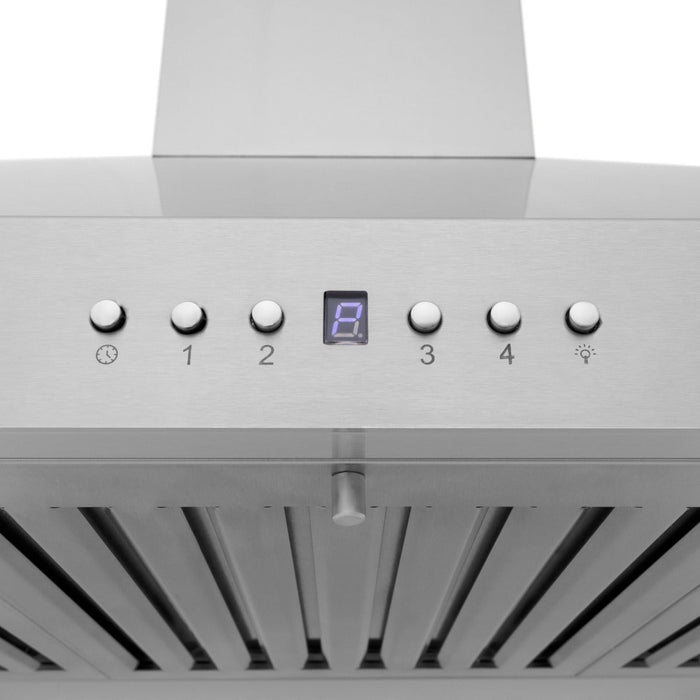 ZLINE 36" Convertible Vent Wall Mount Range Hood in Stainless Steel, KL3-36