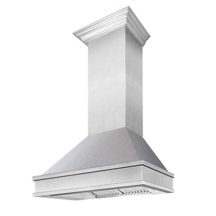 ZLINE 30" Designer Series Wall Mount Range Hood in DuraSnow® Stainless Steel, 8656S-30